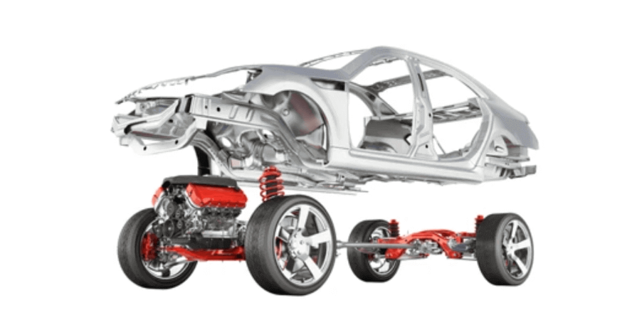 car suspension system diagram