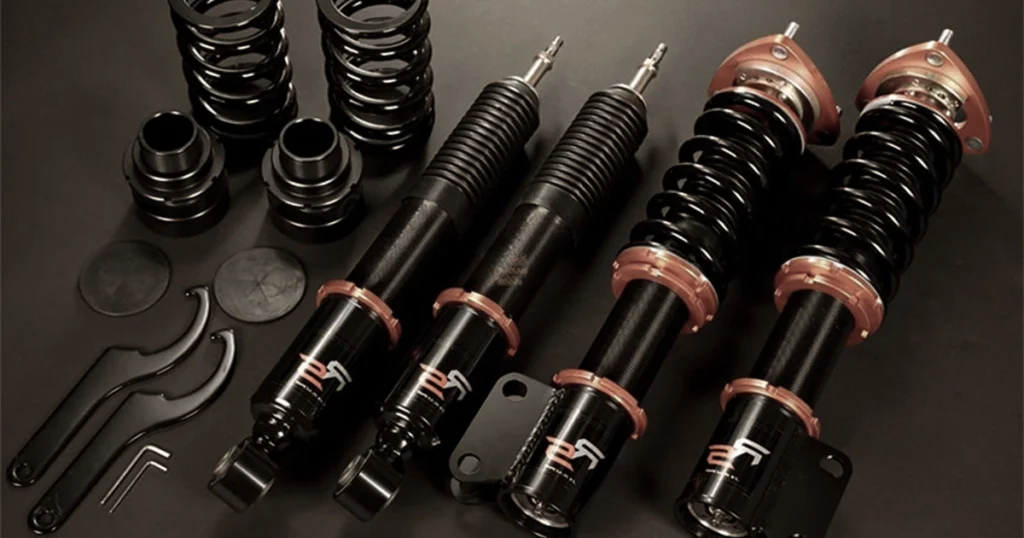 Car strut assembly and suspension parts for vehicle repair