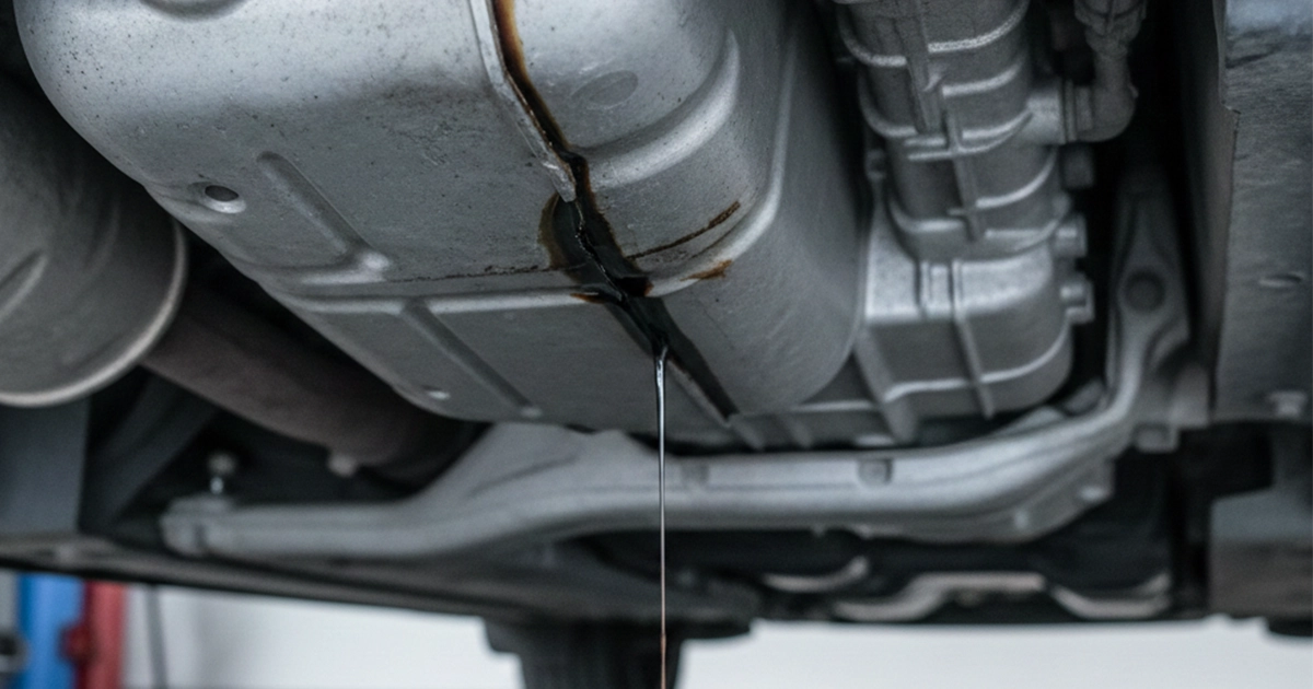 Oil Pan Leak: Causes and Fixes