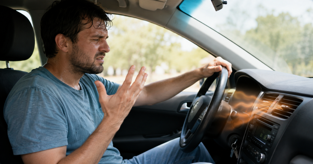 How to Fix an AC Blowing Hot Air in a Car