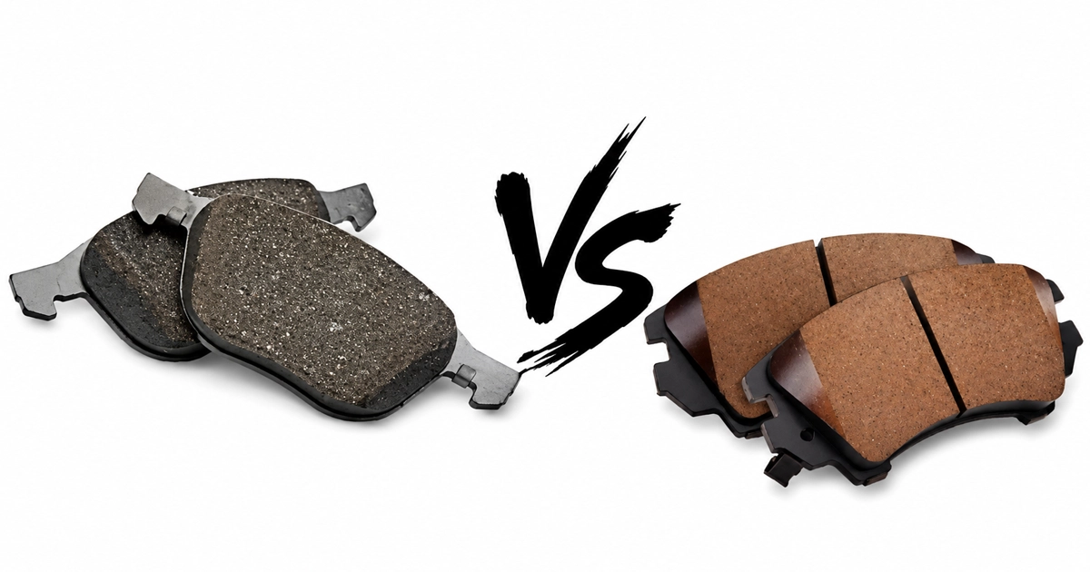 Ceramic vs Semi-Metallic Brake Pads: Key Differences