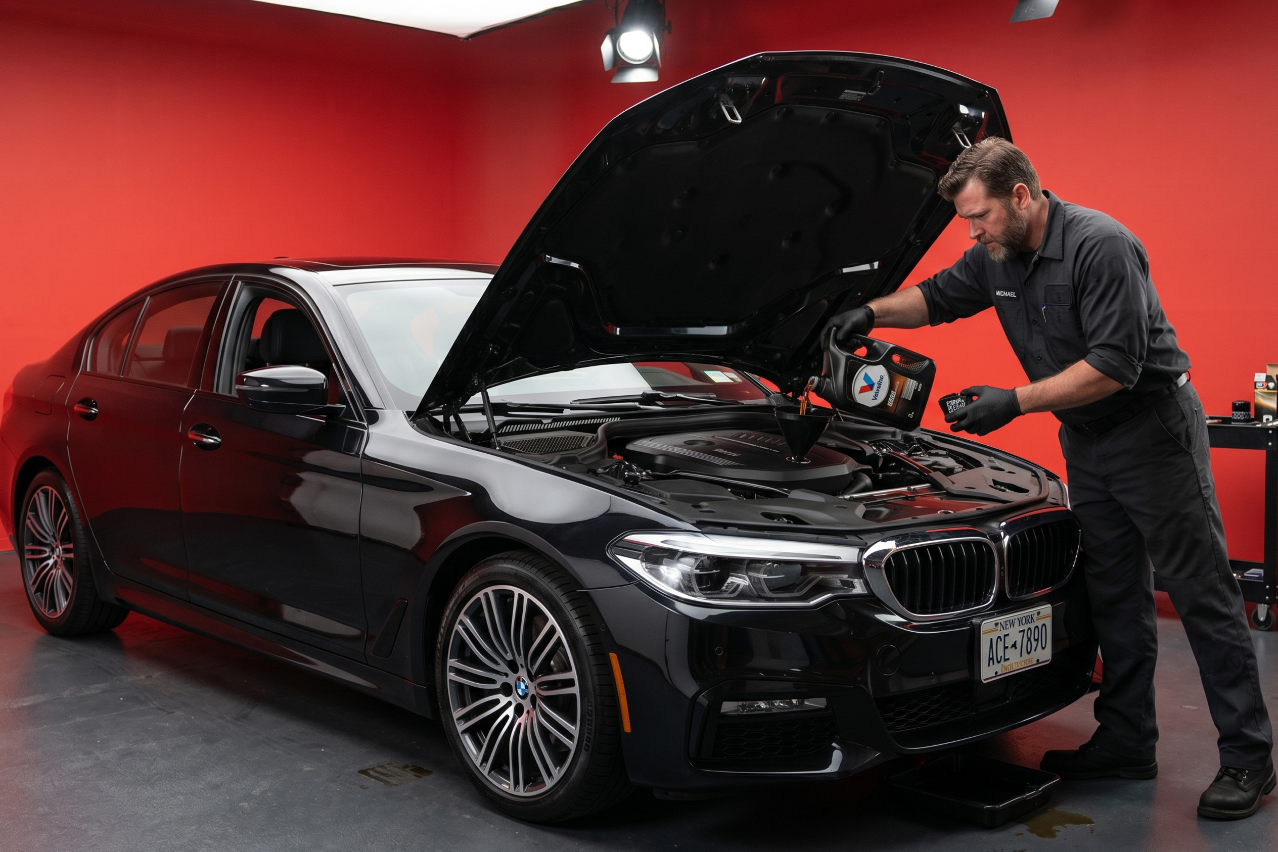 Changing Oil on BMW