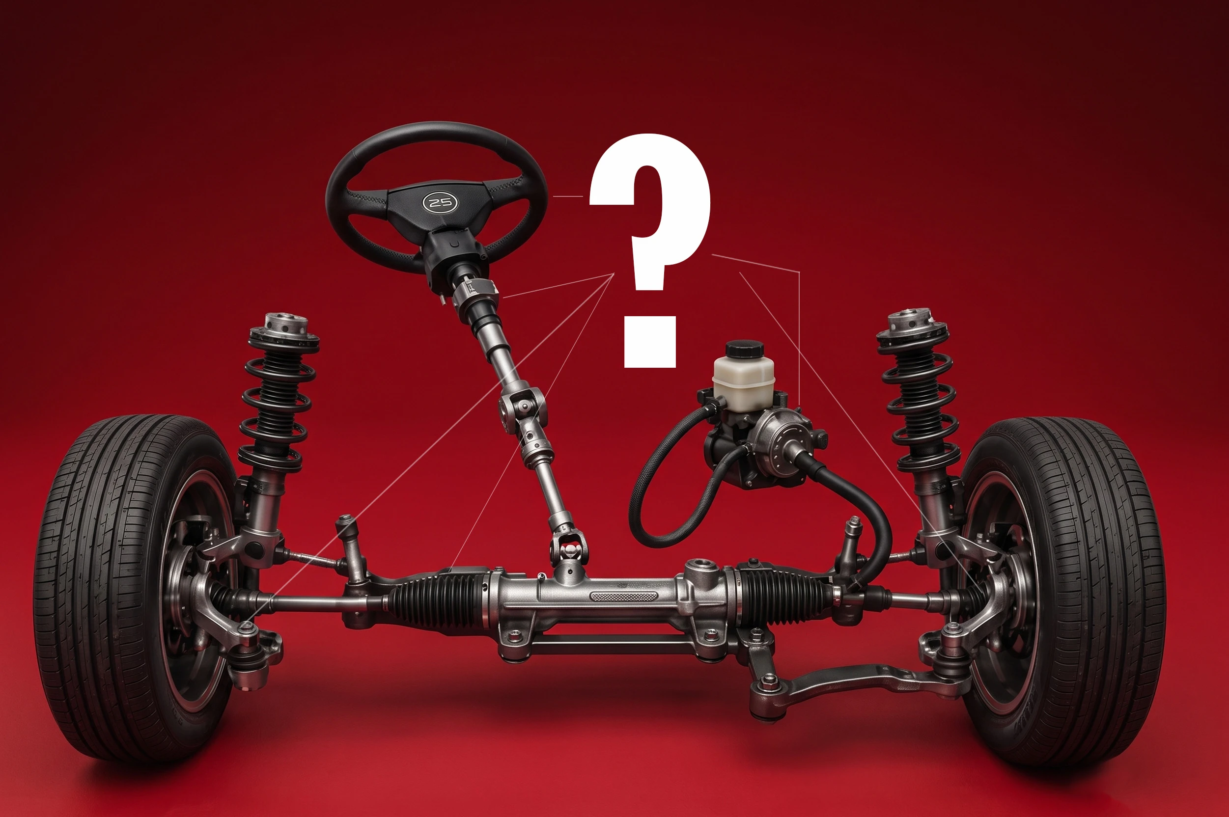What Are All the Parts on a Steering Shaft?