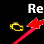 Check engine warning light with a reset arrow.